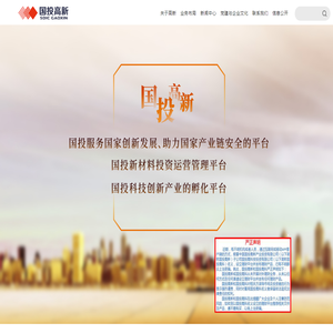 中国国投高新产业投资有限公司